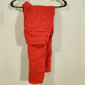 Big Star Red Remy Skinny Crop Jeans